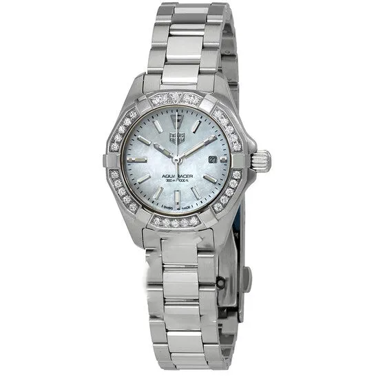 Original Tag Heuer Aquaracer Diamond White Mother of Pearl Dial Ladies Watch WBD1413BA0741 JMS always Watches Original Tag Heuer Aquaracer Diamond White Mother of Pearl Dial Ladies Watch WBD1413BA0741 JMS always Watches
