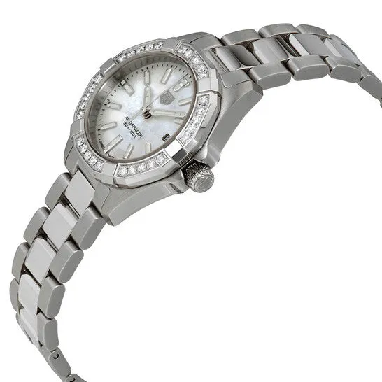 Original Tag Heuer Aquaracer Diamond White Mother of Pearl Dial Ladies Watch WBD1413BA0741 JMS always Watches Original Tag Heuer Aquaracer Diamond White Mother of Pearl Dial Ladies Watch WBD1413BA0741 JMS always Watches