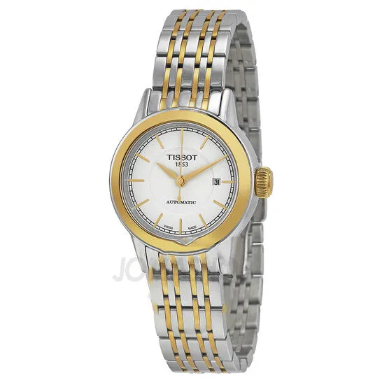 Original Tissot Carson Automatic White Dial Ladies Watch T0852072201100 JMS always Watches Original Tissot Carson Automatic White Dial Ladies Watch T0852072201100 JMS always Watches