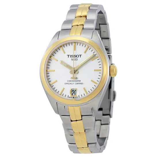Original Tissot PR 100 Automatic Silver Dial Ladies Watch T1012082203100 JMS always Watches Original Tissot PR 100 Automatic Silver Dial Ladies Watch T1012082203100 JMS always Watches
