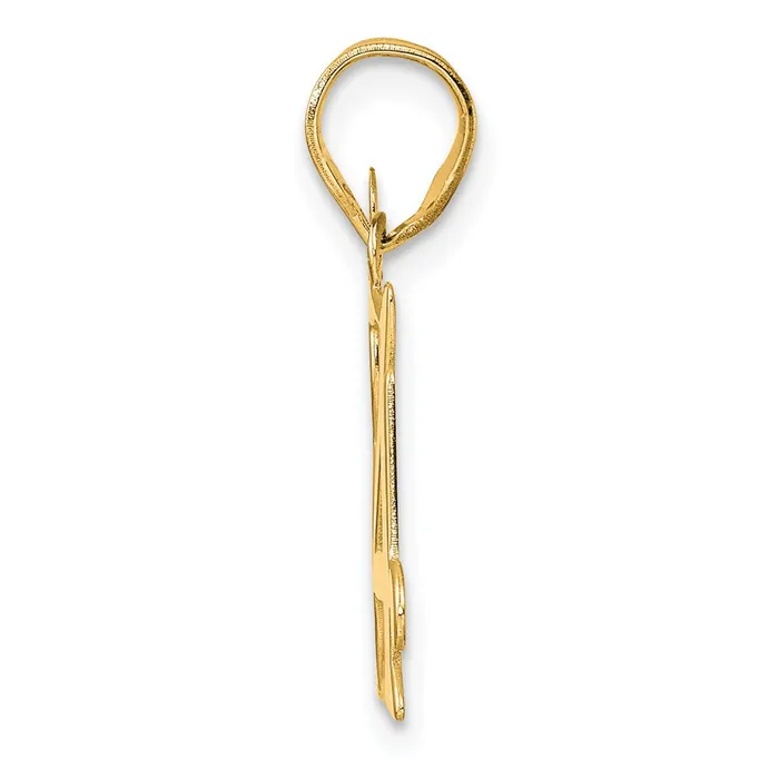 PreStyled Sets 14k Yellow Gold Polished Number 84 Pendant Goldia