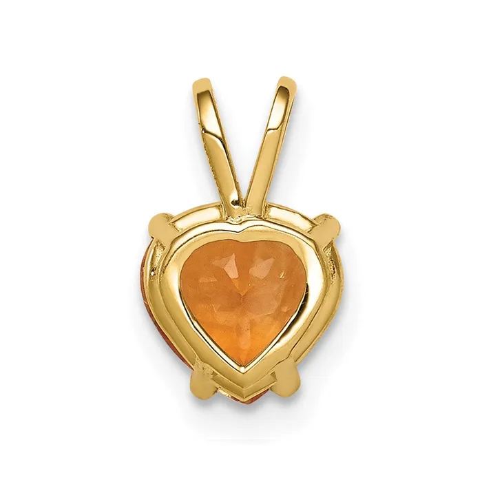 PreStyled Sets Goldia 14K Yellow Gold Citrine pendant