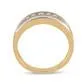 Rings gndatlanta 10k Yellow Gold Round Diamond 5stone Wedding Band Ring 14 Cttw