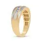 Rings gndatlanta 10k Yellow Gold Round Diamond 5stone Wedding Band Ring 14 Cttw