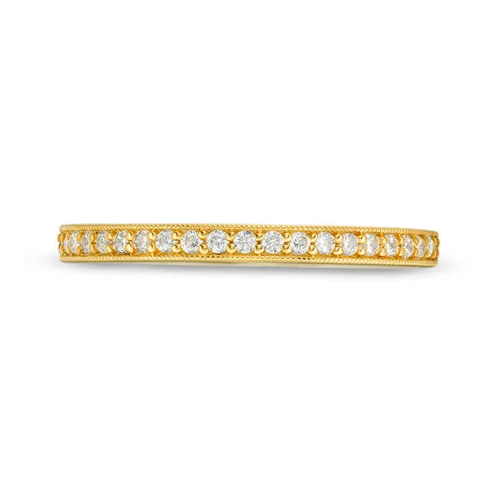 Rings Goldia 020 CT TW Natural Diamond Antique VintageStyle Wedding Band in Solid 10K Yellow Gold Rings Goldia 020 CT TW Natural Diamond Antique VintageStyle Wedding Band in Solid 10K Yellow Gold