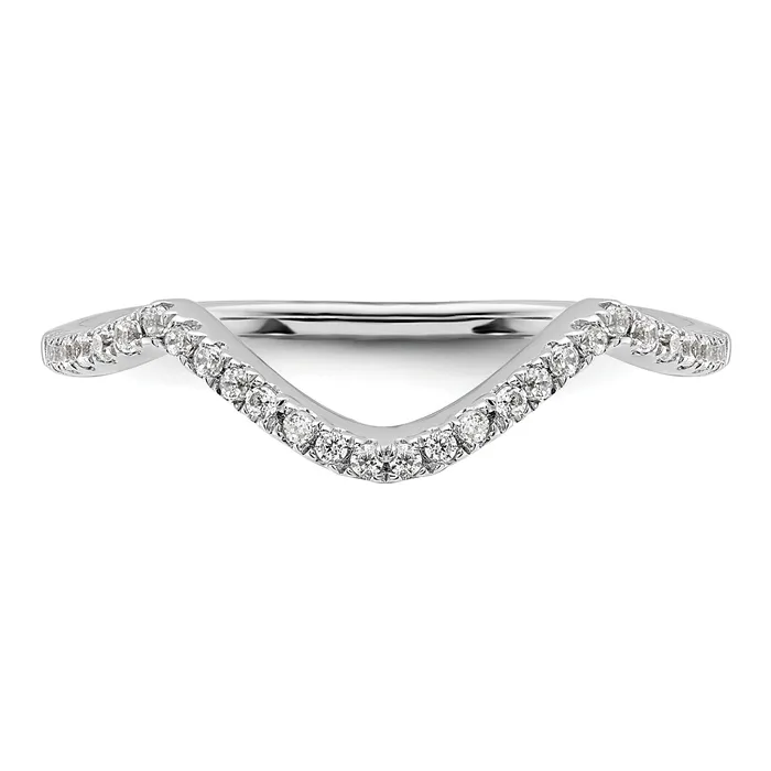 Rings Goldia 14K White Gold Lab Grown Diamond VSSI G Wedding Band Ring