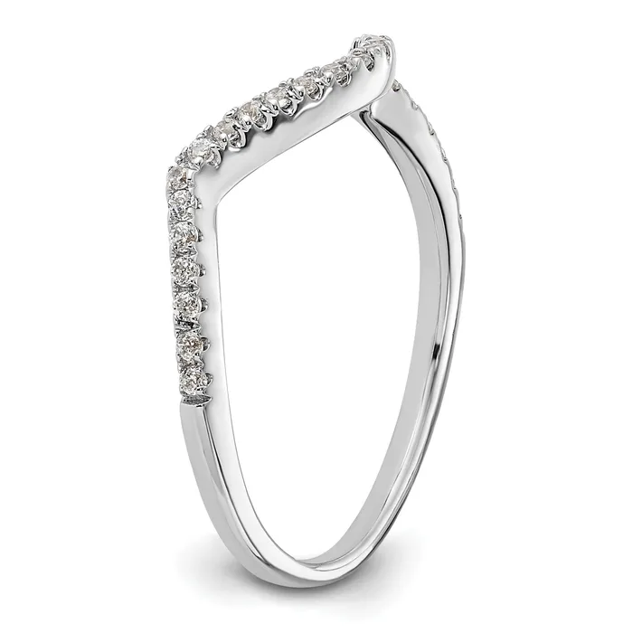 Rings Goldia 14K White Gold Lab Grown Diamond VSSI G Wedding Band Ring