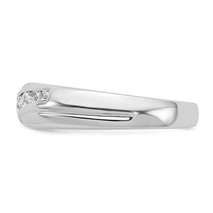 Rings Goldiacom 14k White Gold 7stone Real Diamond Mens Ring