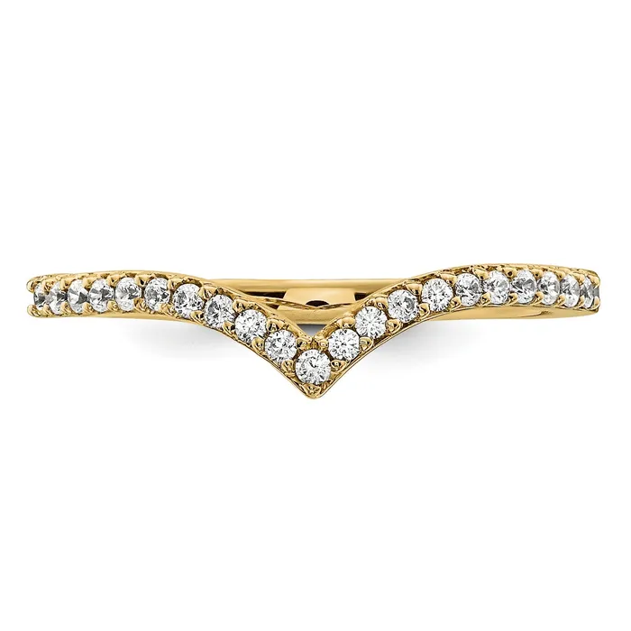 Rings Goldiacom 14ky Diamond V Ring