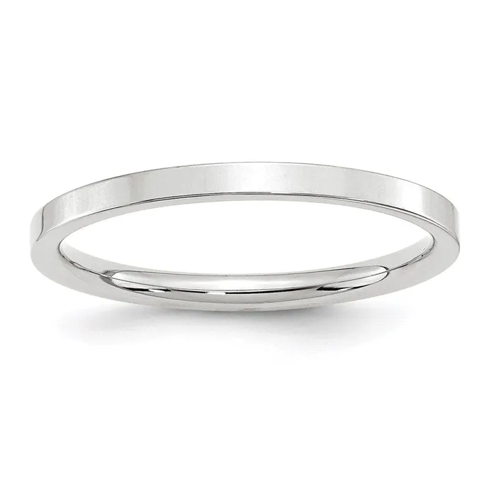 Rings Goldia Solid 10K White Gold 2mm Standard Flat Comfort Fit MensWomens Wedding Band Ring Size 115 Rings Goldia Solid 10K White Gold 2mm Standard Flat Comfort Fit MensWomens Wedding Band Ring Size 115