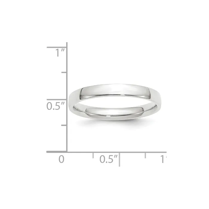 Rings Goldia Solid 10K White Gold 3mm Light Weight Comfort Fit MensWomens Wedding Band Ring Size 95 Rings Goldia Solid 10K White Gold 3mm Light Weight Comfort Fit MensWomens Wedding Band Ring Size 95