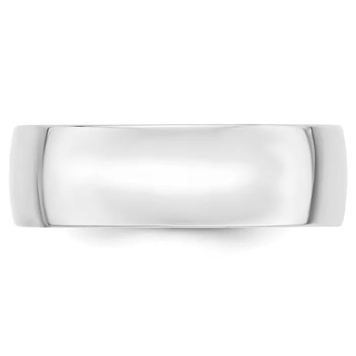Rings Goldia Solid 10K White Gold 7mm Light Weight Comfort Fit MensWomens Wedding Band Ring Size 6 Rings Goldia Solid 10K White Gold 7mm Light Weight Comfort Fit MensWomens Wedding Band Ring Size 6
