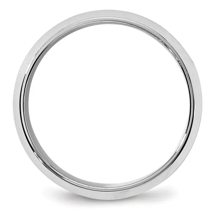 Rings Goldia Solid 10K White Gold 8mm Bevel Edge Comfort Fit MensWomens Wedding Band Ring Size 105 Rings Goldia Solid 10K White Gold 8mm Bevel Edge Comfort Fit MensWomens Wedding Band Ring Size 105