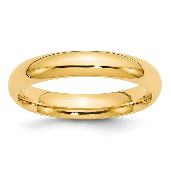 Rings Goldia Solid 14K Yellow Gold 4mm Comfort Fit MensWomens Wedding Band Ring Size 65 Rings Goldia Solid 14K Yellow Gold 4mm Comfort Fit MensWomens Wedding Band Ring Size 65
