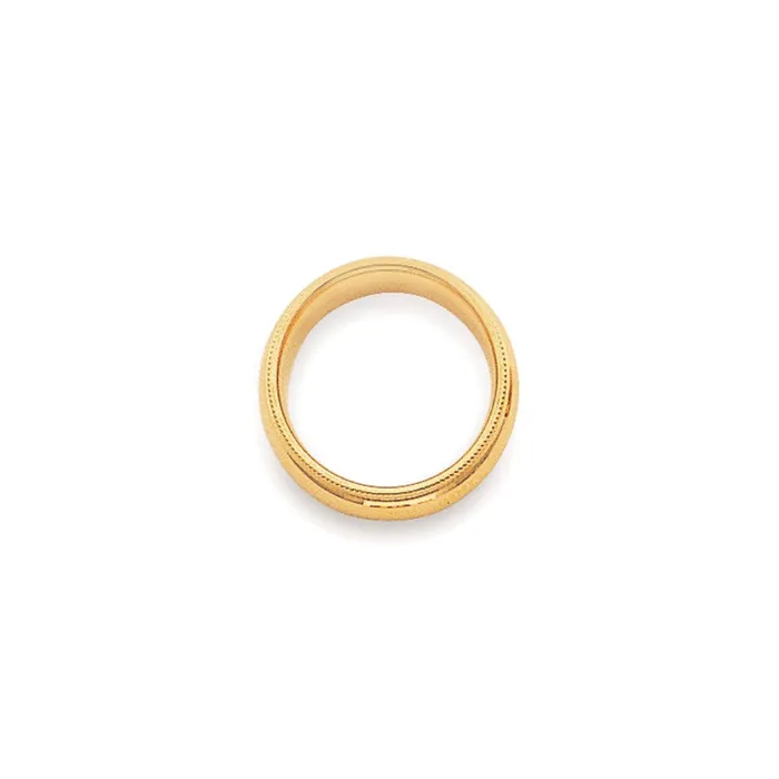 Rings Goldia Solid 14K Yellow Gold 4mm Milgrain Comfort Fit MensWomens Wedding Band Ring Size 14 Rings Goldia Solid 14K Yellow Gold 4mm Milgrain Comfort Fit MensWomens Wedding Band Ring Size 14
