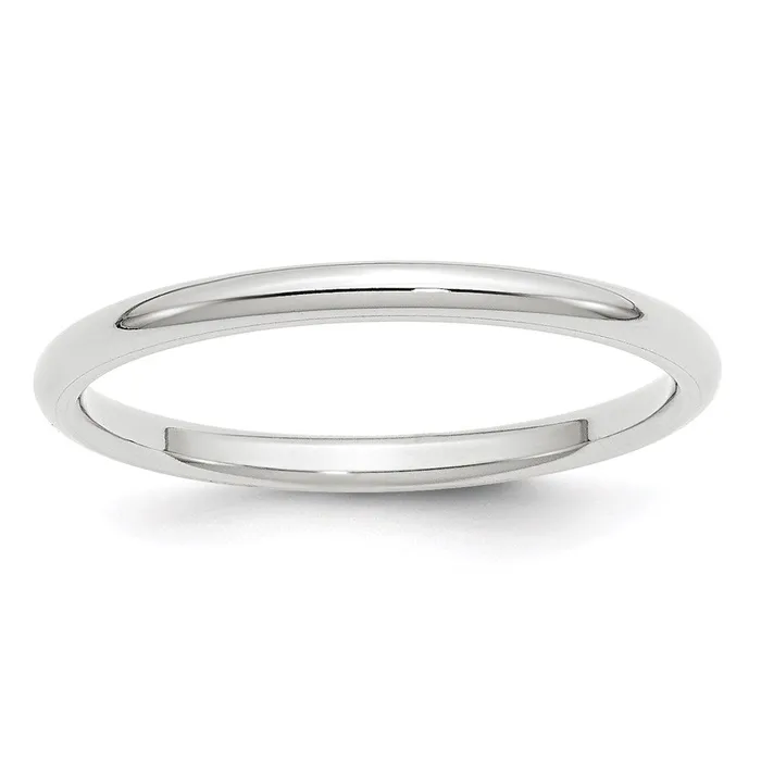 Rings Goldia Solid 18K White Gold 2mm Standard Comfort Fit MensWomens Wedding Band Ring Size 4 Rings Goldia Solid 18K White Gold 2mm Standard Comfort Fit MensWomens Wedding Band Ring Size 4