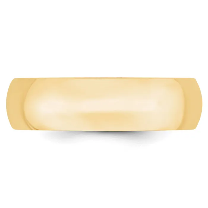 Rings Goldia Solid 18K Yellow Gold 6mm Light Weight Comfort Fit MensWomens Wedding Band Ring Size 105 Rings Goldia Solid 18K Yellow Gold 6mm Light Weight Comfort Fit MensWomens Wedding Band Ring Size 105