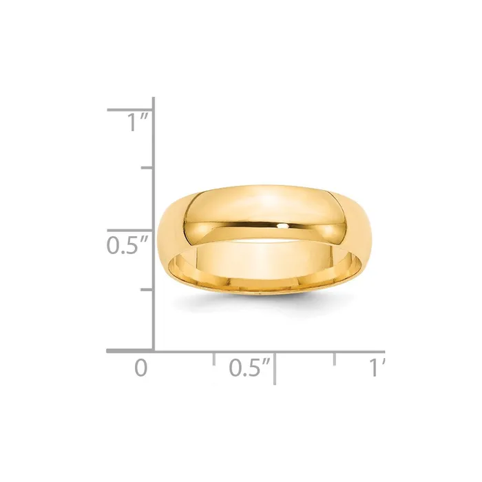 Rings Goldia Solid 18K Yellow Gold 6mm Light Weight Comfort Fit MensWomens Wedding Band Ring Size 105 Rings Goldia Solid 18K Yellow Gold 6mm Light Weight Comfort Fit MensWomens Wedding Band Ring Size 105