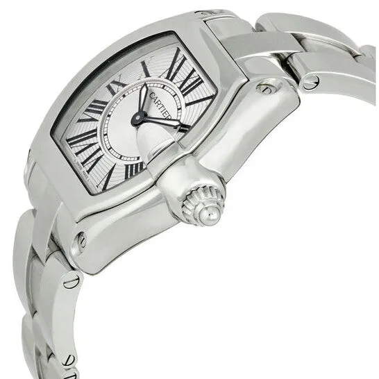Rings JMS always Original Preowned Cartier Roadster Silvertone Dial Ladies Watch W62016V3 Rings JMS always Original Preowned Cartier Roadster Silvertone Dial Ladies Watch W62016V3