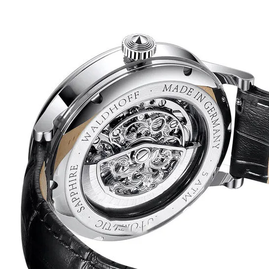Rings JMS always Original Waldhoff Brandenburg Diamond Silver Automatic Silver Dial Mens Watch MW11A Rings JMS always Original Waldhoff Brandenburg Diamond Silver Automatic Silver Dial Mens Watch MW11A