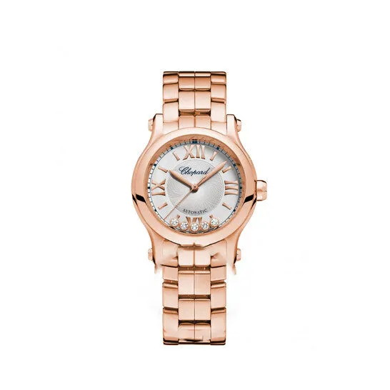 Rings Original Chopard Happy Sport Silver Tone Dial 18 Carat Rose Gold Ladies Watch 2748935003 JMS always Rings Original Chopard Happy Sport Silver Tone Dial 18 Carat Rose Gold Ladies Watch 2748935003 JMS always
