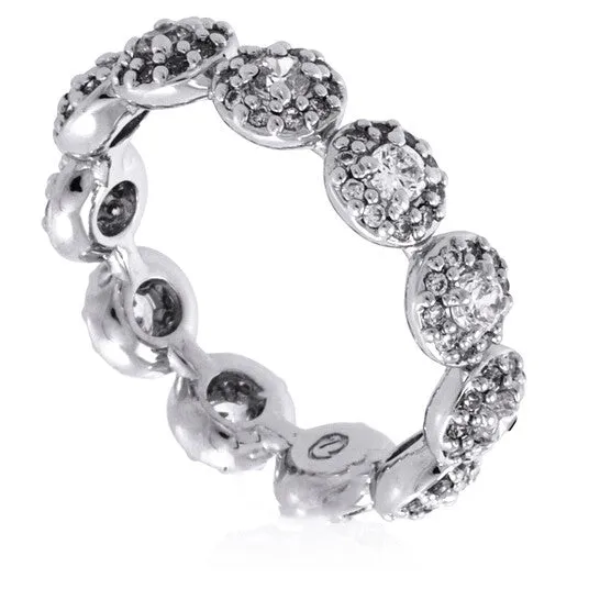Rings Original Swarovski Constella Rhodium Plated Pave Ring Size 52 JMS always Rings Original Swarovski Constella Rhodium Plated Pave Ring Size 52 JMS always