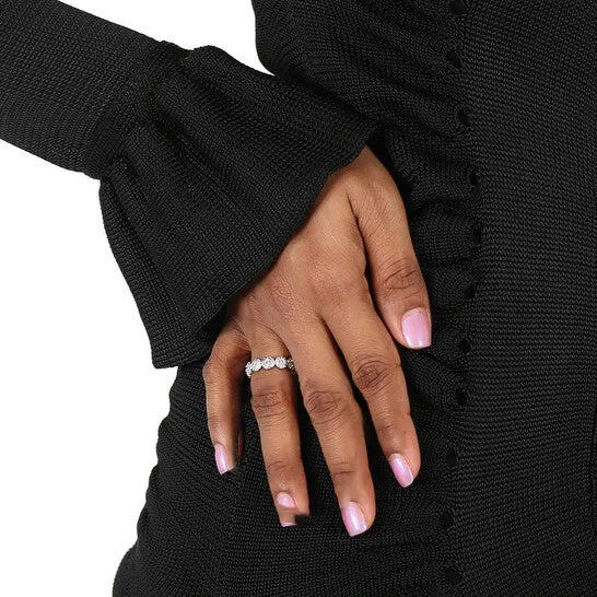 Rings Original Swarovski Constella Rhodium Plated Pave Ring Size 52 JMS always Rings Original Swarovski Constella Rhodium Plated Pave Ring Size 52 JMS always