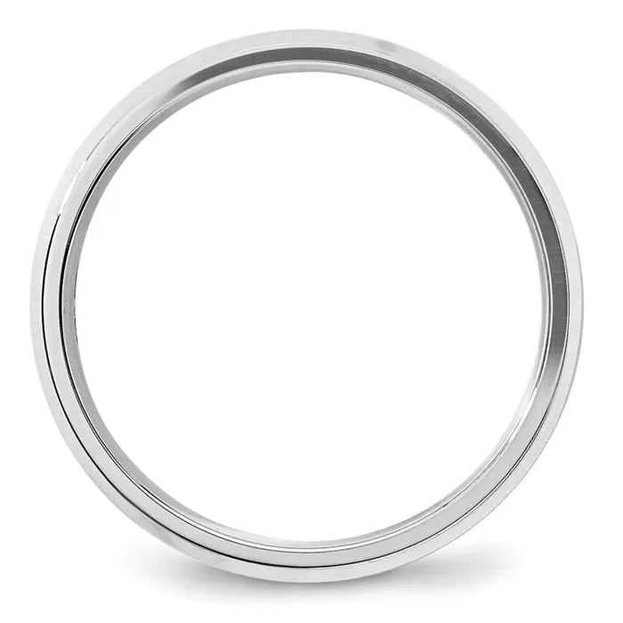Rings Solid 10K White Gold 5mm Bevel Edge Comfort Fit MensWomens Wedding Band Ring Size 10 Goldia Rings Solid 10K White Gold 5mm Bevel Edge Comfort Fit MensWomens Wedding Band Ring Size 10 Goldia