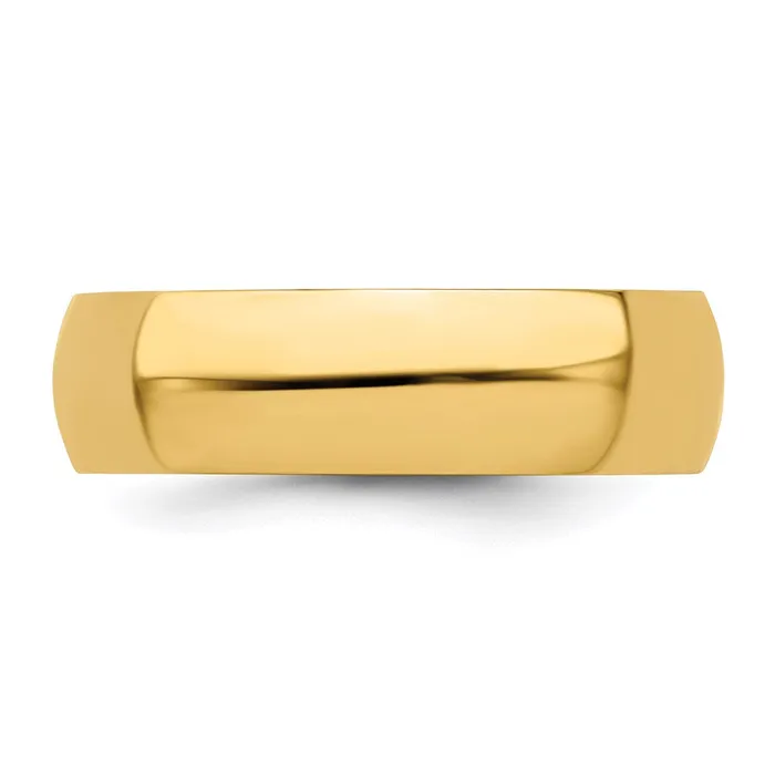 Rings Solid 10K Yellow Gold 6mm HalfRound Wedding MensWomens Wedding Band Ring Size 11 Goldia Rings Solid 10K Yellow Gold 6mm HalfRound Wedding MensWomens Wedding Band Ring Size 11 Goldia