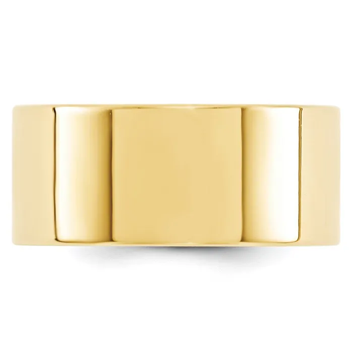 Solid 10K Yellow Gold 10mm Standard Flat Comfort Fit MensWomens Wedding Band Ring Size 85 Goldia Rings Solid 10K Yellow Gold 10mm Standard Flat Comfort Fit MensWomens Wedding Band Ring Size 85 Goldia Rings
