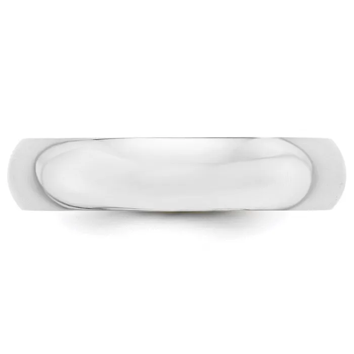 Solid 10K Yellow Gold White Gold 5mm HalfRound MensWomens Wedding Band Ring Size 9 Goldia Rings Solid 10K Yellow Gold White Gold 5mm HalfRound MensWomens Wedding Band Ring Size 9 Goldia Rings
