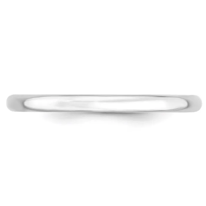 Solid 14K White Gold 2mm Light Weight Comfort Fit MensWomens Wedding Band Ring Size 105 Goldia Rings Solid 14K White Gold 2mm Light Weight Comfort Fit MensWomens Wedding Band Ring Size 105 Goldia Rings