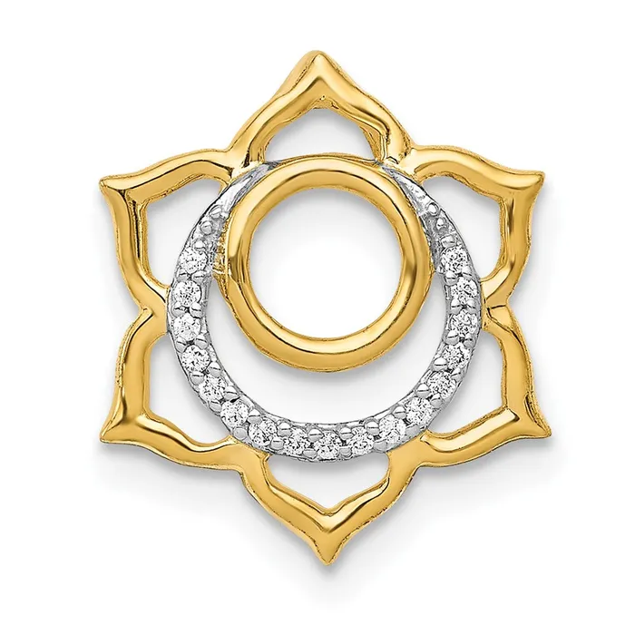 Solid 14k Yellow Gold 120ct Simulated CZ SwadhisthanaSacral ChaKra Chain Slide Goldia PreStyled Sets Solid 14k Yellow Gold 120ct Simulated CZ SwadhisthanaSacral ChaKra Chain Slide Goldia PreStyled Sets