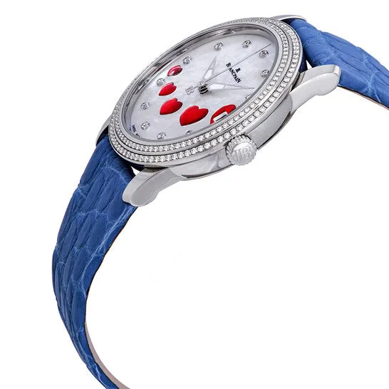 Watches JMS always Original Blancpain Saint Valentin Ultra Slim Automatic Mother of Pearl Diamond Dial Ladies Watch 3400455458B Watches JMS always Original Blancpain Saint Valentin Ultra Slim Automatic Mother of Pearl Diamond Dial Ladies Watch 3400455458B