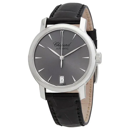 Watches JMS always Original Chopard Classic Automatic Grey Dial 18kt White Gold Ladies Watch 1242001003 Watches JMS always Original Chopard Classic Automatic Grey Dial 18kt White Gold Ladies Watch 1242001003