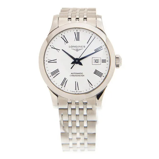 Watches JMS always Original Longines Record Automatic White Dial Unisex Watch L23214116 Watches JMS always Original Longines Record Automatic White Dial Unisex Watch L23214116