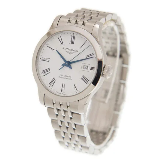 Watches JMS always Original Longines Record Automatic White Dial Unisex Watch L23214116 Watches JMS always Original Longines Record Automatic White Dial Unisex Watch L23214116