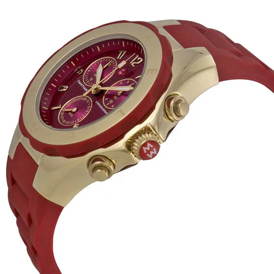 Watches JMS always Original Michele Tahitian Jelly Bean Red Ladies Watch MWW12F000085 Watches JMS always Original Michele Tahitian Jelly Bean Red Ladies Watch MWW12F000085