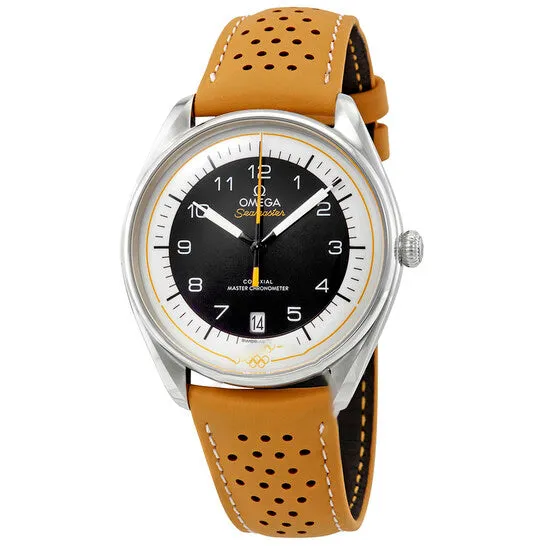 Watches JMS always Original Omega Seamaster Olympic Timekeeper Automatic Tan Leather Mens Limited Edition Watch 52232402001002 Watches JMS always Original Omega Seamaster Olympic Timekeeper Automatic Tan Leather Mens Limited Edition Watch 52232402001002