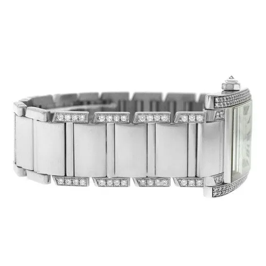 Watches JMS always Original Preowned Cartier Tank Francaise Quartz Diamond White Dial Ladies Watch 2491 Watches JMS always Original Preowned Cartier Tank Francaise Quartz Diamond White Dial Ladies Watch 2491