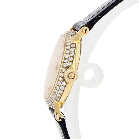 Watches JMS always Original Preowned Patek Philippe Calatrava Hand Wind Diamond Silver Dial Ladies Watch 4861J Watches JMS always Original Preowned Patek Philippe Calatrava Hand Wind Diamond Silver Dial Ladies Watch 4861J