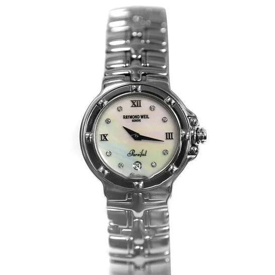 Watches JMS always Original Preowned Raymond Weil Parcifal Quartz Diamond Ladies Watch 9995 Watches JMS always Original Preowned Raymond Weil Parcifal Quartz Diamond Ladies Watch 9995