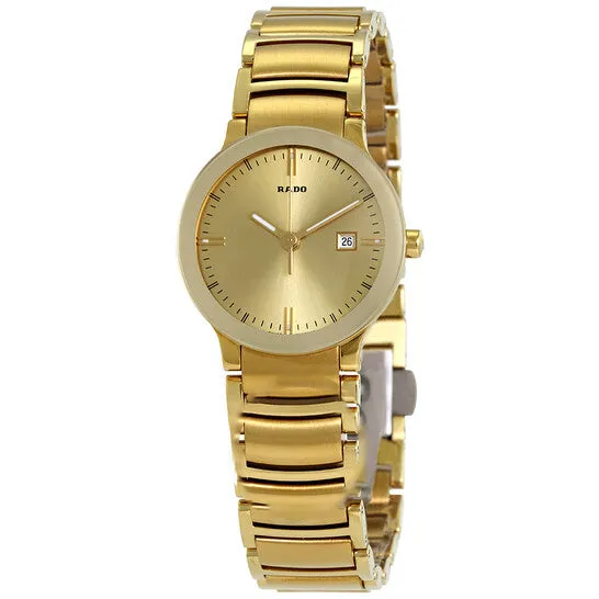 Watches JMS always Original Rado Centrix Champagne Dial Ladies Watch R30528253 Watches JMS always Original Rado Centrix Champagne Dial Ladies Watch R30528253