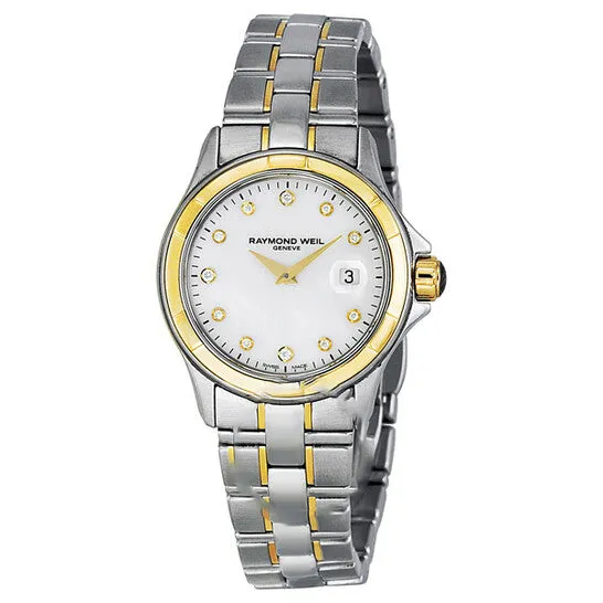Watches JMS always Original Raymond Weil Parsifal 18kt Yellow Gold Diamond Dial Ladies Watch 9460SG97081 Watches JMS always Original Raymond Weil Parsifal 18kt Yellow Gold Diamond Dial Ladies Watch 9460SG97081