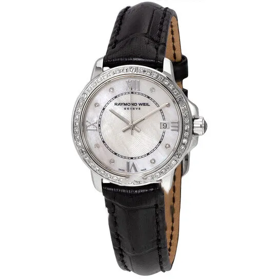 Watches JMS always Original Raymond Weil Tango Diamond White Mother of Pearl Dial Ladies Watch 5391LS100995