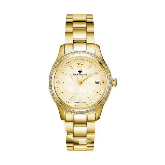 Watches JMS always Original Rene Mouris Lola Champagne Dial Ladies Watch 50113RM2 Watches JMS always Original Rene Mouris Lola Champagne Dial Ladies Watch 50113RM2