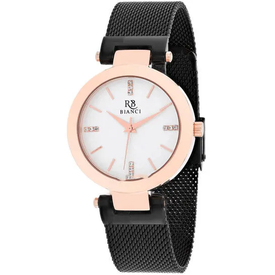 Watches JMS always Original Roberto Bianci Cristallo Quartz Silver Dial Ladies Watch RB0404 Watches JMS always Original Roberto Bianci Cristallo Quartz Silver Dial Ladies Watch RB0404