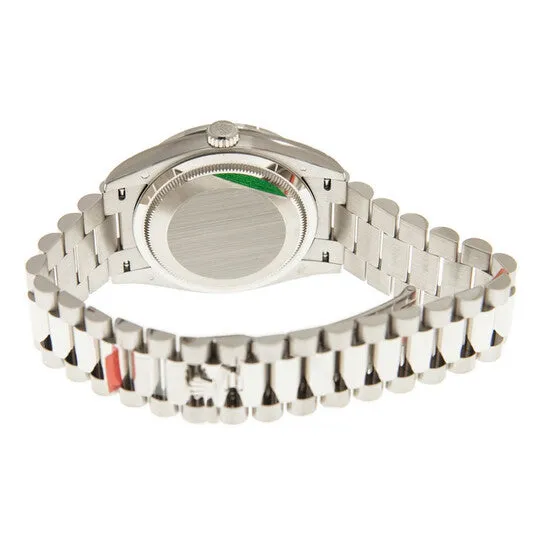 Watches JMS always Original Rolex DayDate 36 Diamond Pave Dial 18kt White Gold President Watch 128349DSP Watches JMS always Original Rolex DayDate 36 Diamond Pave Dial 18kt White Gold President Watch 128349DSP