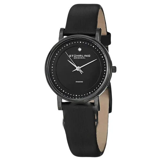 Watches JMS always Original Stuhrling Original Vogue Black Dial Ladies Watch M15422 Watches JMS always Original Stuhrling Original Vogue Black Dial Ladies Watch M15422