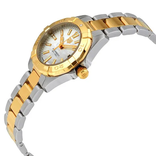 Watches JMS always Original Tag Heuer Aquaracer White Mother of Pearl Dial Ladies Watch WBD1420BB0321 Watches JMS always Original Tag Heuer Aquaracer White Mother of Pearl Dial Ladies Watch WBD1420BB0321